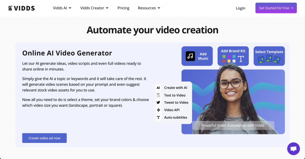 AI Video Generator screenshot
